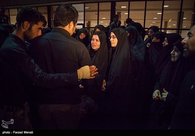 ورود دو تن از شهدای مدافع حرم به کرمانشاه
