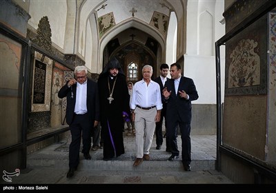 سفر رئیس مجلس فرانسه به اصفهان