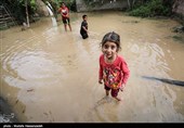 خسارات سیل در گلستان