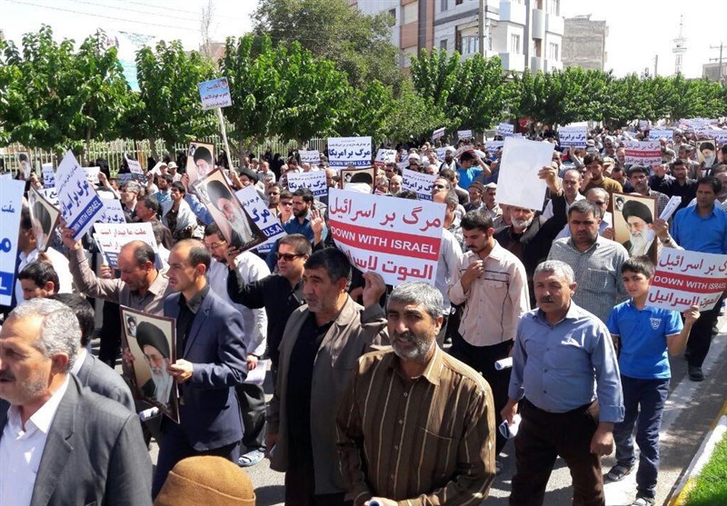 فریاد &quot;مرگ بر آل‌سعود &quot; نمازگزاران جمعه در خراسان شمالی طنین‌انداز شد