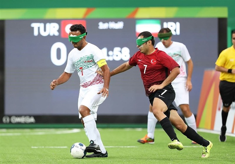 تساوی تیم فوتبال پنج نفره ایران مقابل ترکیه در گام نخست + تصاویر
