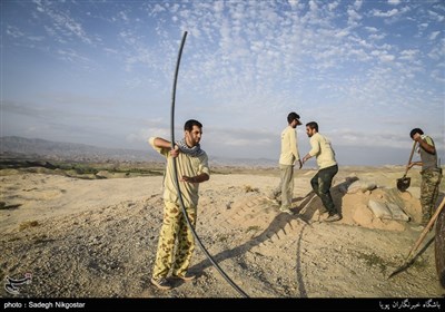 مشکل آب روستای گاه گل توسط جهادگران درحال برطرف شدن است