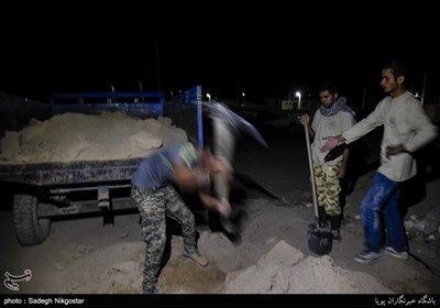 مشکل آب روستای گاه گل توسط جهادگران درحال برطرف شدن است