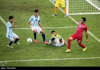 ریو 2016؛ ایران کی سات رکنی فٹبال ٹیم کی ارجنٹینا کے خلاف شاندار کامیابی