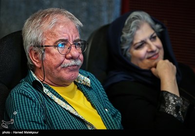 فرشته طائرپور و مسعود کرامتی در آئین نکوداشت‌های هجدهمین جشن سینمای ایران