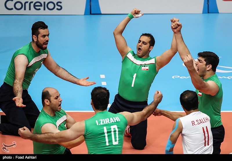 تیم ملی والیبال نشسته ایران با غلبه بر میزبان فینالیست شد