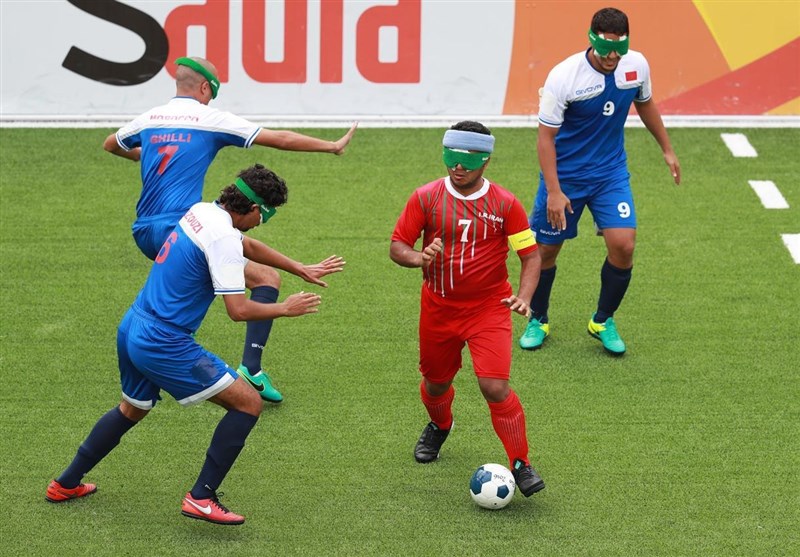Iran Football 5-a-side Defeats Morocco