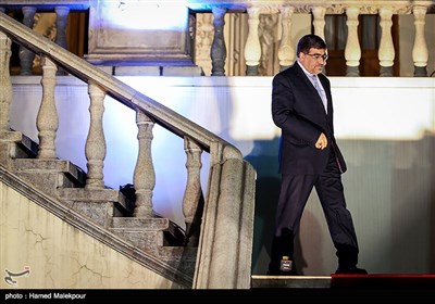 علی جنتی وزیر فرهنگ و ارشاد اسلامی در جشن روز ملی سینما