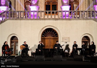 اجرای موسیقی توسط شهرام و حافظ ناظری در جشن روز ملی سینما