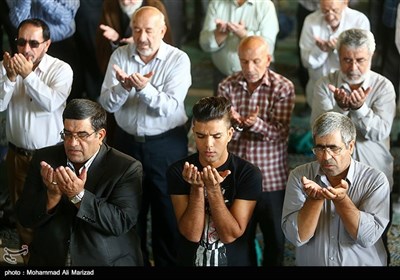 نماز عید قربان - دانشگاه تهران