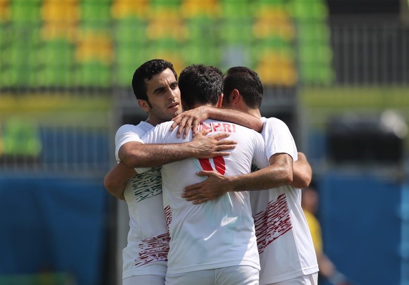 صعود مقتدرانه فوتبال هفت نفره ایران به نیمه نهایی با شکست هلند + تصاویر
