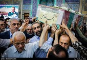 سردار شهید احمد غلامی در جوار شهید صیاد شیرازی به خاک سپرده شد