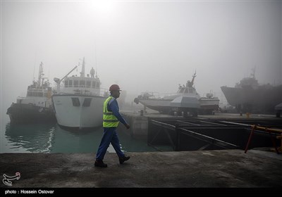 مراسم الحاق شناور شهید ناظری به ناوگان دریایی - بوشهر