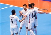 پیروزی تیم ملی فوتسال ایران برابر مراکش