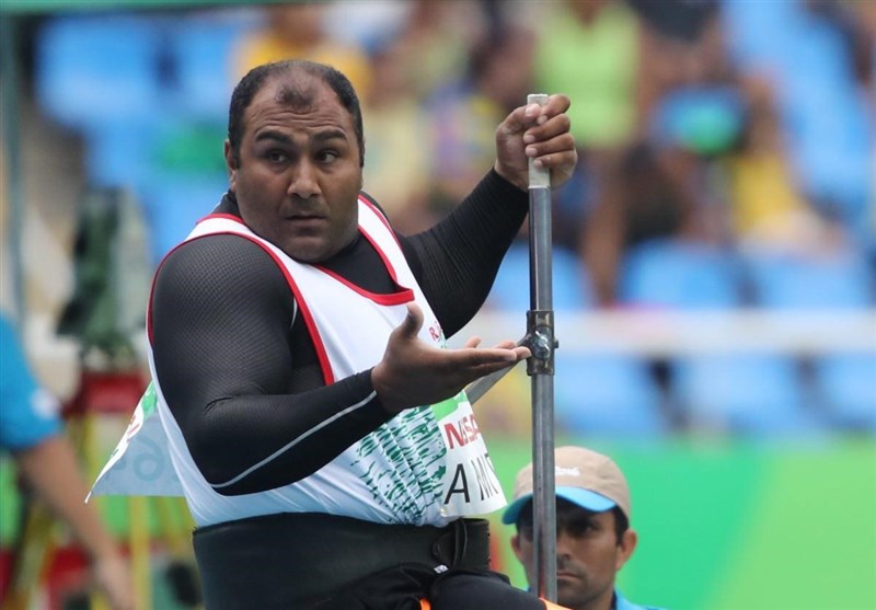 Iranian Shot Putter Amiri Wins Silver at Rio Paralympics