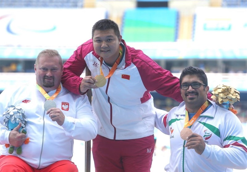 İran Paralimpik Oyunlarında Atlet Gülle Atmada Bronz Madalya Kazandı
