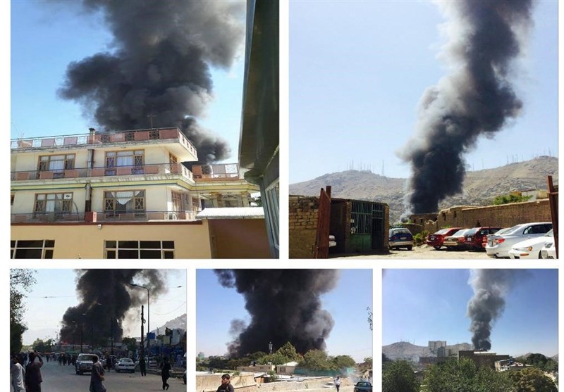 آتش سوزی در منطقه «قوا» در کابل + عکس