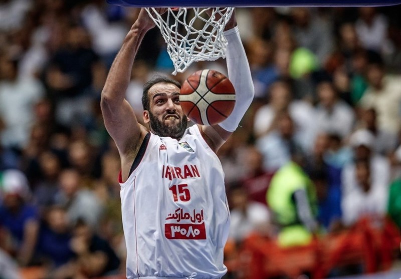 Hamed Haddadi the Best Playmaker in Asia Cup: FIBA