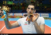 مرتضی مهرزاد یکی از «ورزشکاران تماشایی» والیبال نشسته شد
