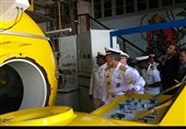 بازدید دریادار سیاری از ناوشکن‌ها و زیردریایی‌های ارتش آفریقای جنوبی + تصاویر
