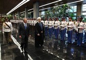 استقبال رسمی رئیس‌جمهوری کوبا از روحانی