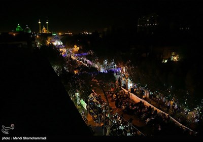 مراسم الإحتفال بعید الغدیر الأغر والألعاب الناریة فی حرم السید عبدالعظیم الحسنی (ع) فی ری