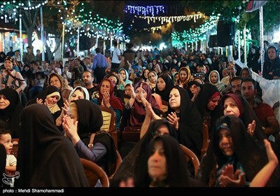 مراسم الإحتفال بعید الغدیر الأغر والألعاب الناریة فی حرم السید عبدالعظیم الحسنی (ع) فی ری