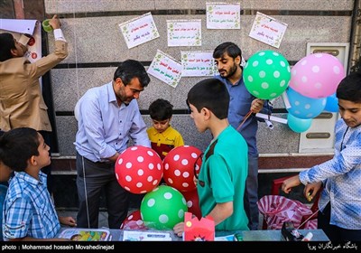 دیدار مردم از علمای سادات در روز عید سعید غدیرخم