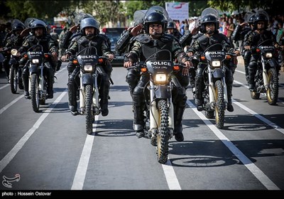 مراسم رژه نیروهای مسلح در بوشهر