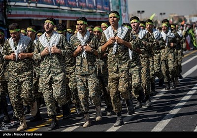 مراسم رژه نیروهای مسلح در تبریز