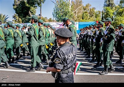 مراسم رژه نیروهای مسلح در شیراز