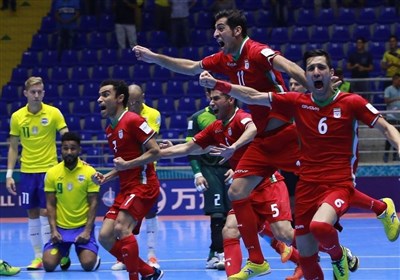 برد تاریخی ایران مقابل برزیل در جام جهانی فوتسال