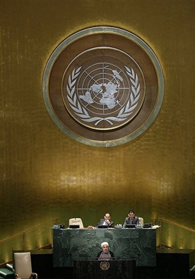 کلمة الرئیس الروحانی فی اجتماع الجمعیة العامة للامم المتحدة
