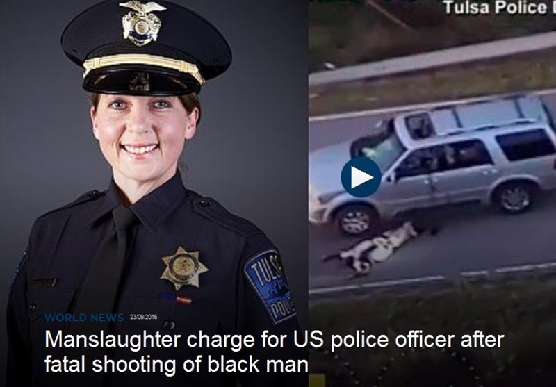 پلیس قاتل مرد سیاه‌پوست آمریکایی تحت تعقیب قرار گرفت + فیلم