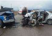 حادثه رانندگی در محور اراک ـ قم 2 کشته و یک مجروح به جا گذاشت
