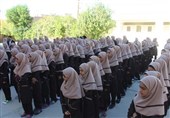 زنگ مهر و مقاومت در مدارس استان قزوین نواخته شد