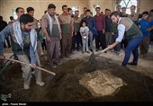 اردوی جهادی در منطقه فرامان کرمانشاه با حضور کیانوش رستمی