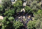 تجمع دانشجویان شریف به روز سوم کشید + تصویر