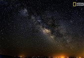 عکس /کهکشان راه شیری در مراغه !
