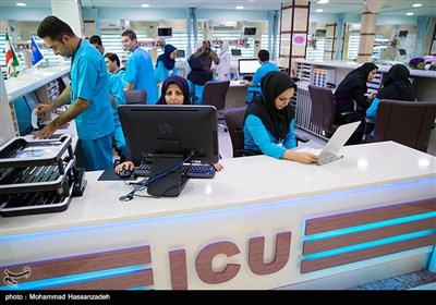 افتتاح بخش ICU بیمارستان ساسان