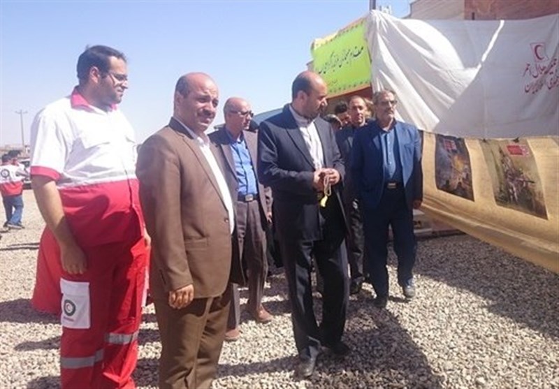 یادواره شهدای امدادگر دفاع مقدس در شهرستان خوسف برگزار شد