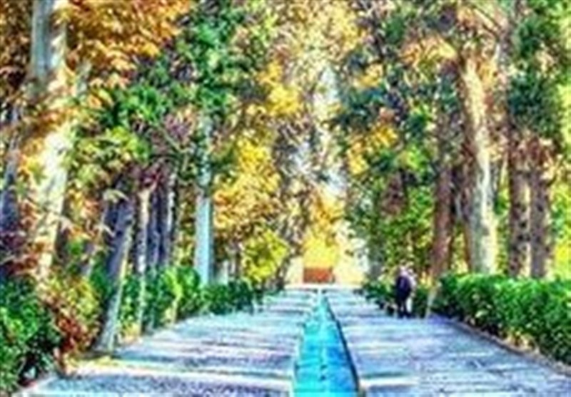 عکس / یکی از زیباترین باغهای ایران !
