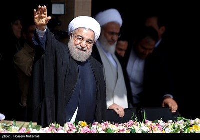 President Rouhani in Qazvin on Provincial Tour