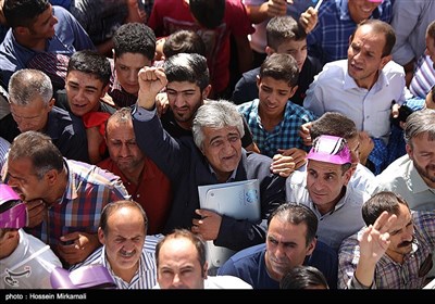President Rouhani in Qazvin on Provincial Tour
