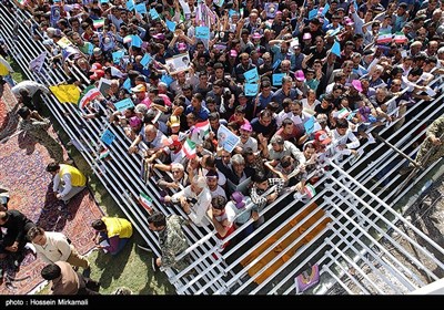 President Rouhani in Qazvin on Provincial Tour