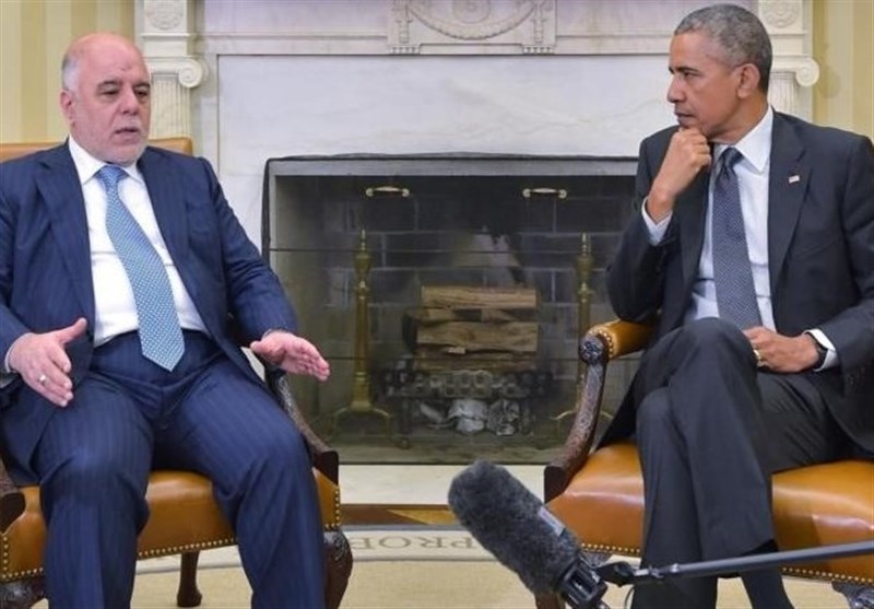 العبادی: از اوباما خواستیم که کارشناسان نظامی خود در عراق را افزایش دهد