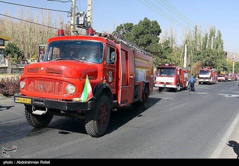 زرین‌دشت شهرستانی با 73 هزار نفر جمعیت و یک خودرو مجهز آتش‌نشانی