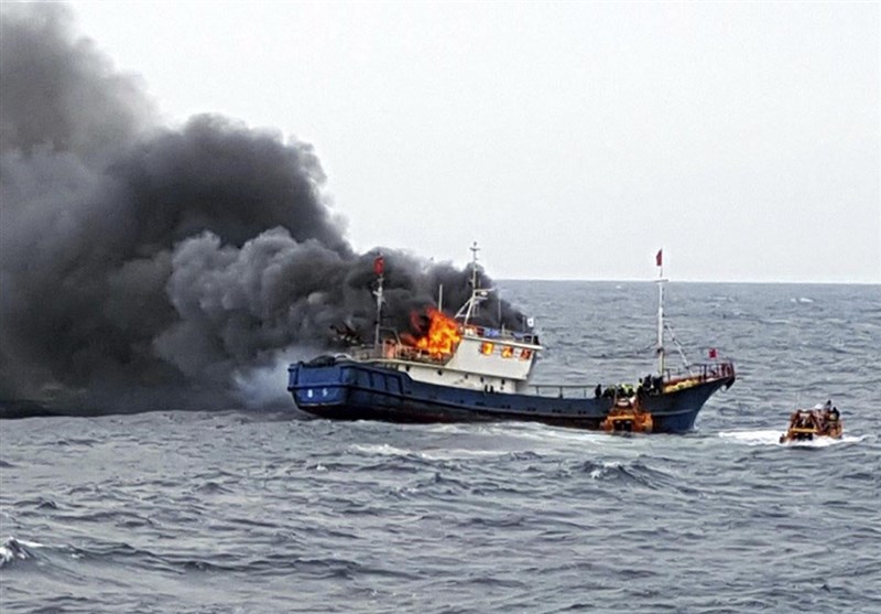 حمله به کشتی حامل اتباع پاکستانی در آبهای یمن توسط جت سعودی انجام شده است