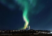 نمایش خیره‌کننده شفق قطبی در پایتخت ایسلند + عکس و فیلم