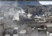 فیلم/ درگیری نیروهای مقاومت با تروریست‌ها از فاصله چند متری